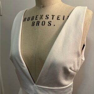 Blessed Are The Meek White Backless Dress - S